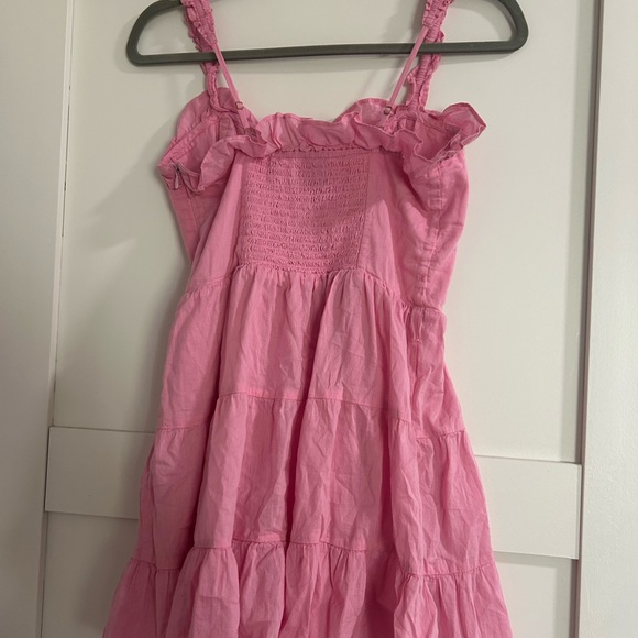 Pink Ruffled Dress - Picture 3 of 5